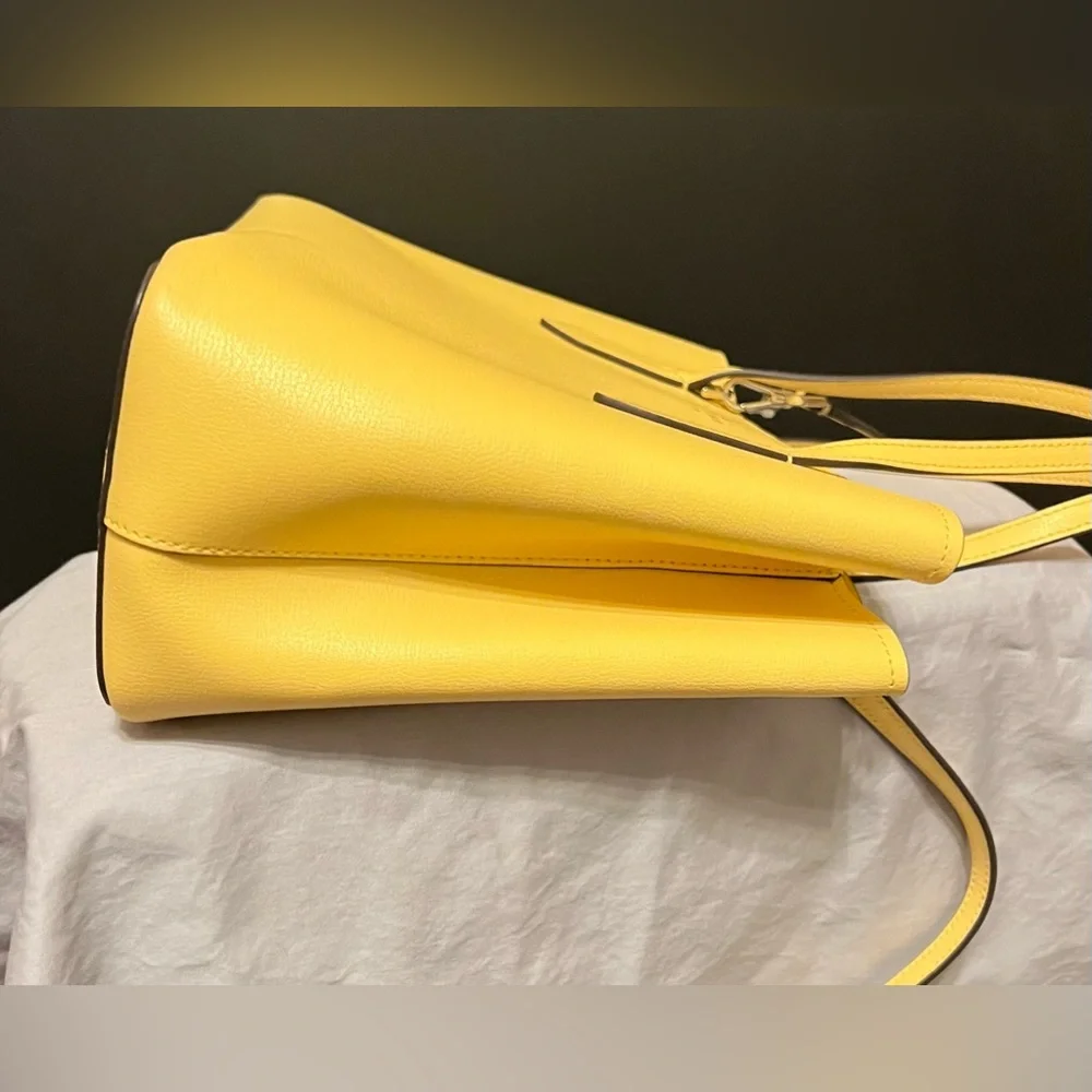 Kate Spade Harper Satchel in Butter Yellow - NWOT - Picture 7 of 10
